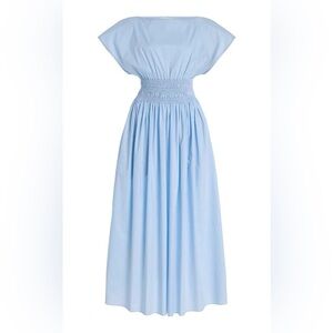 Matteau New with Tags Dress Size 2 Blue Spring Wedding Easter Summer Vacation